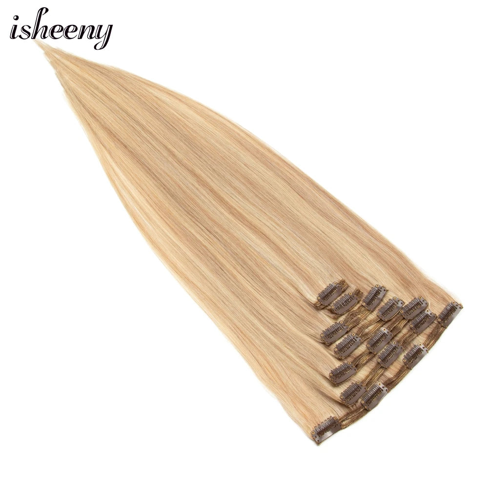 Highlight Clip in Human Hair Extensions