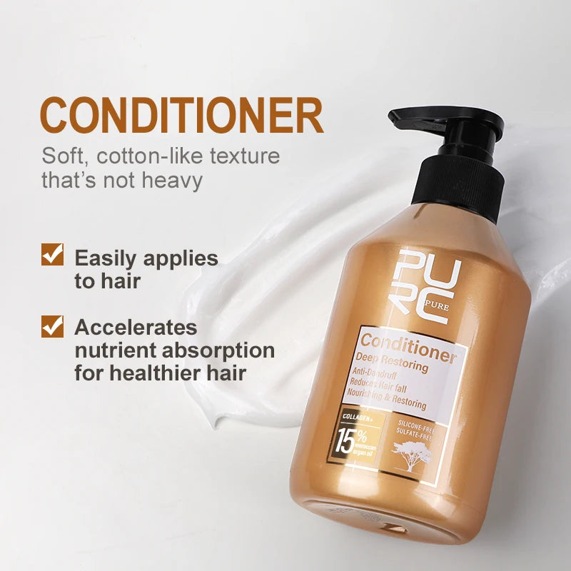 PURC Shampoo Conditioner Hair Care Set