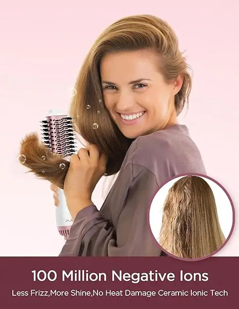 Hair Dryer Brush Dual Voltage Hot Air Brush
