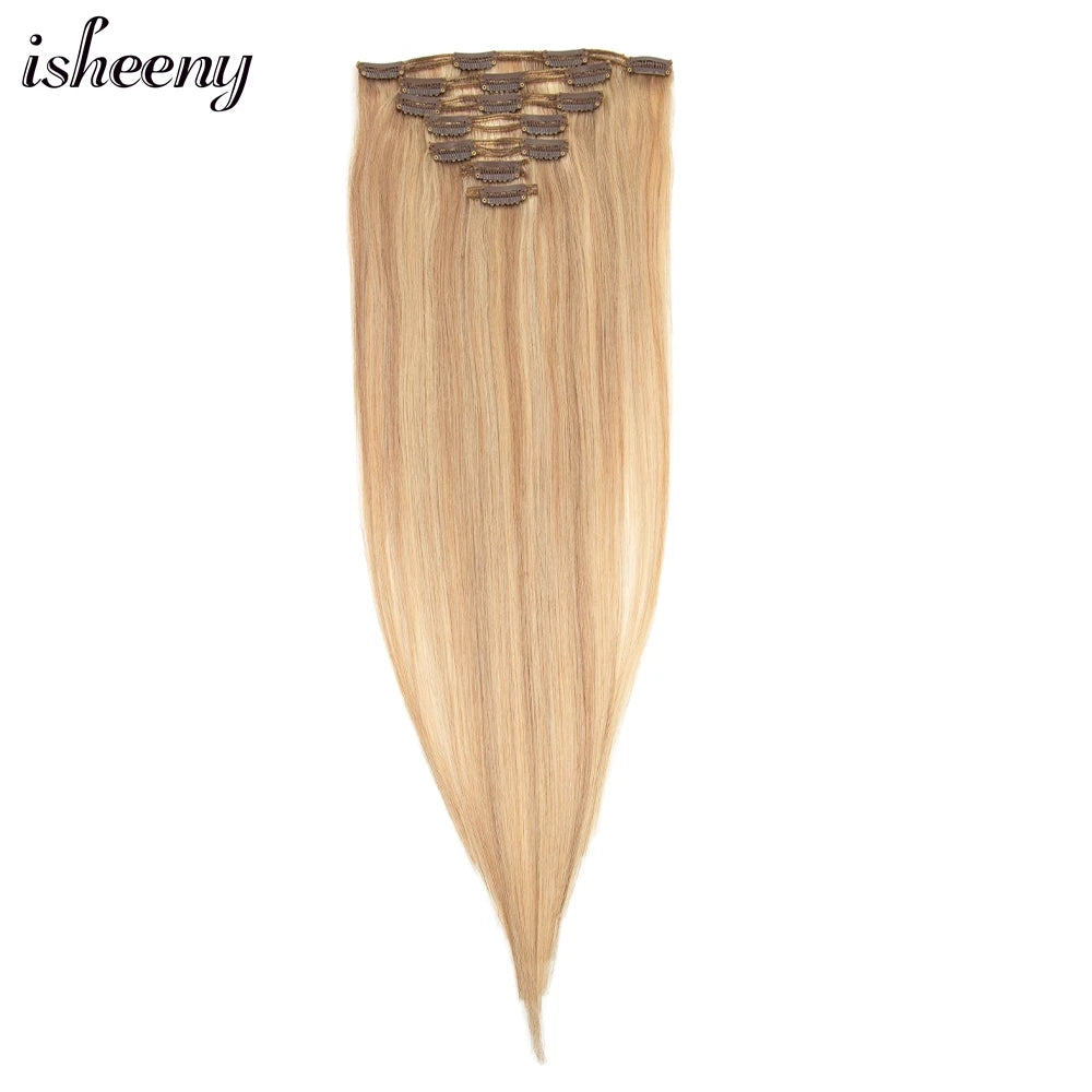 Highlight Clip in Human Hair Extensions