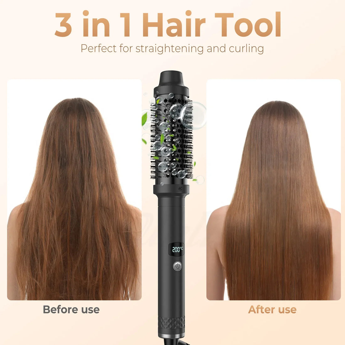 Thermal Brush,1.5 In Ionic Heated Round Brush