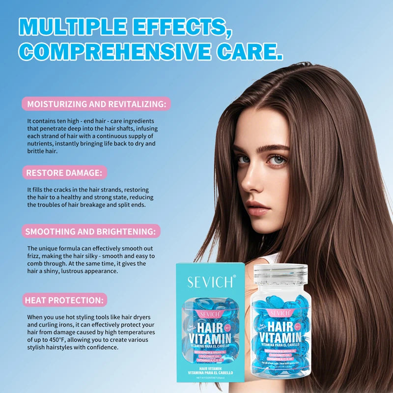 30Pcs Vitamin Leave-In Hair Care