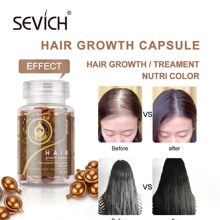 Sevich Polygonum Multiflorum Blackening Hair Serum