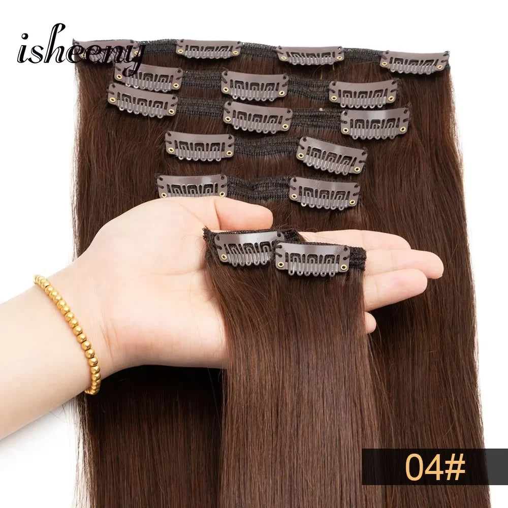 Highlight Clip in Human Hair Extensions