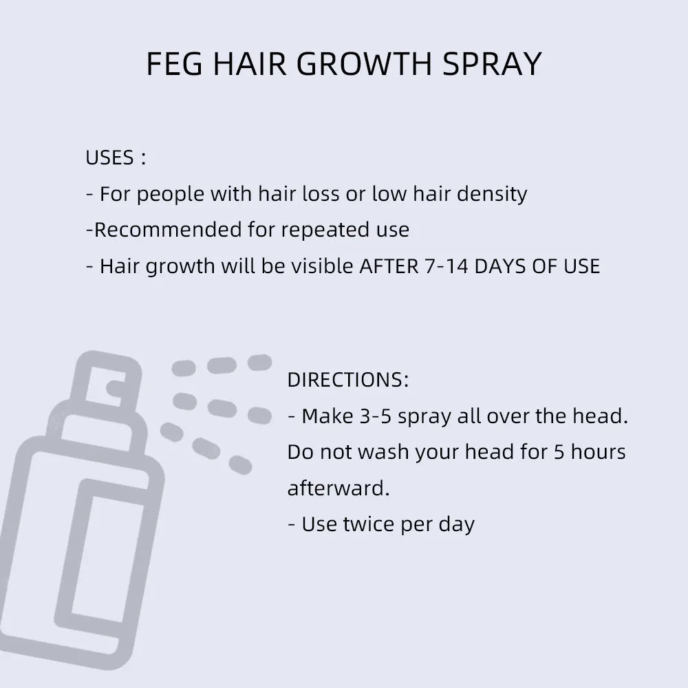 FEG Hair Nourishing Liquid Spray