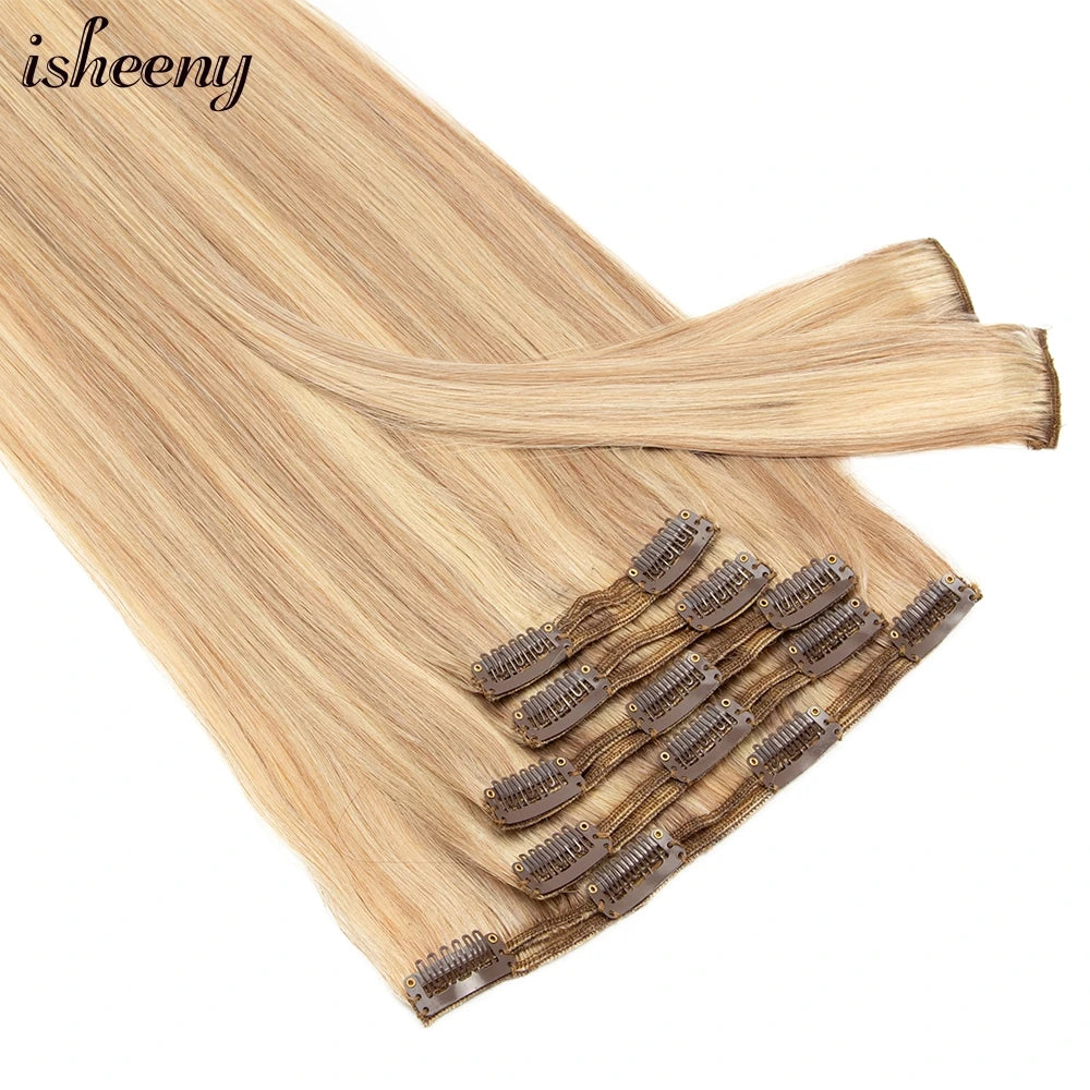 Highlight Clip in Human Hair Extensions