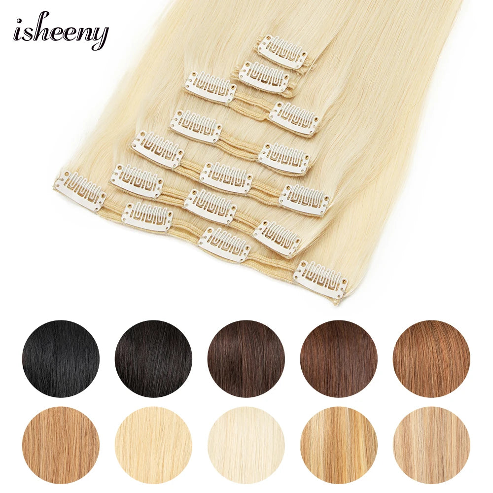 Highlight Clip in Human Hair Extensions