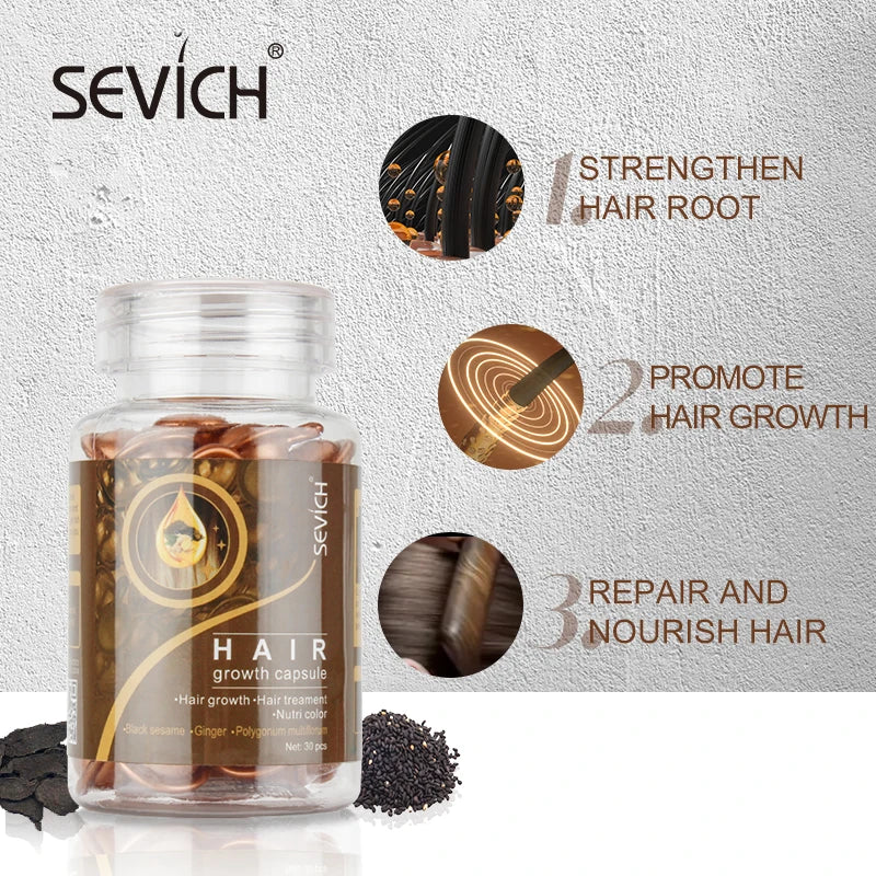 Sevich Polygonum Multiflorum Blackening Hair Serum
