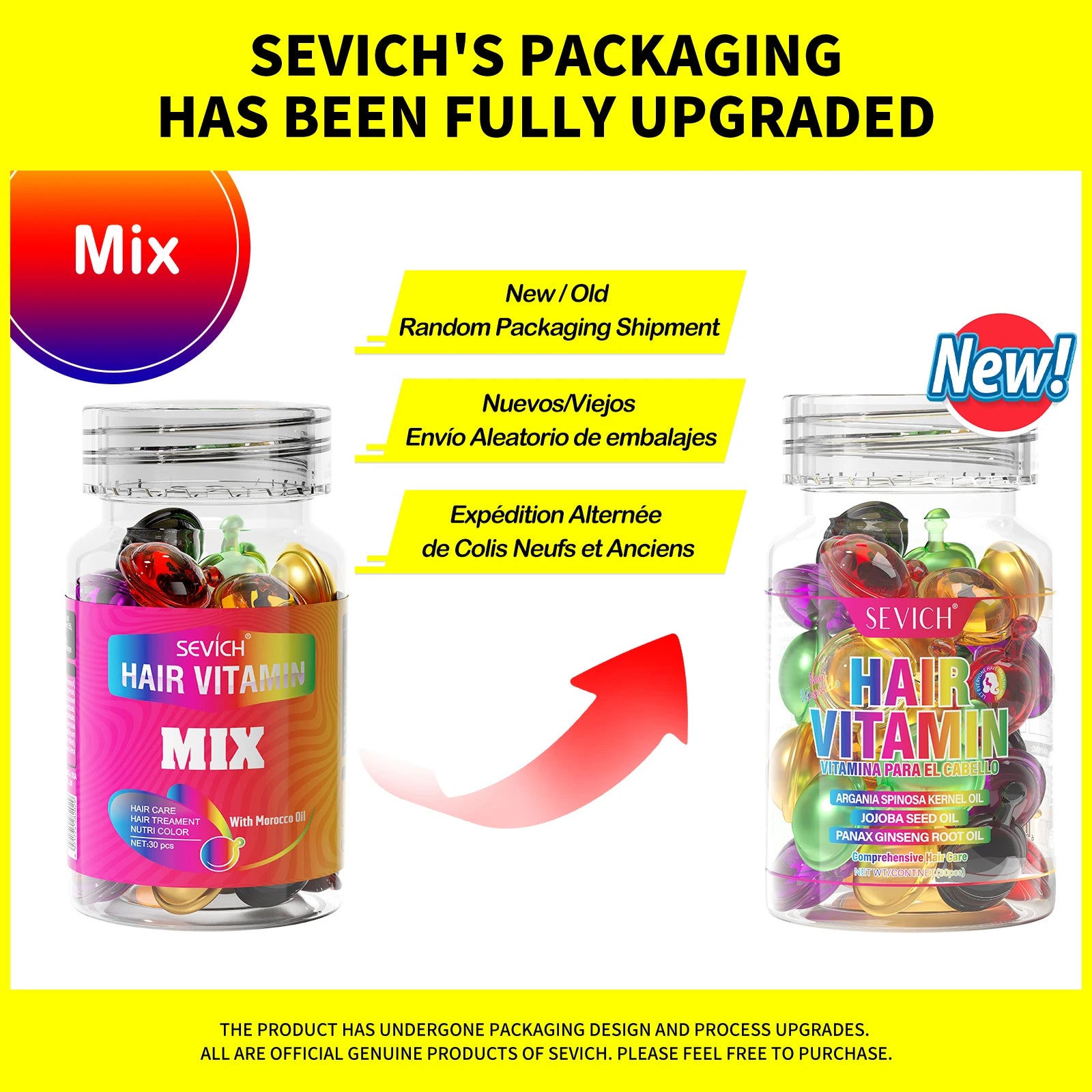 30Pcs Vitamin Leave-In Hair Care