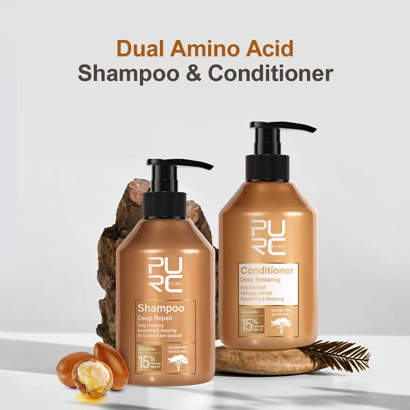 PURC Shampoo Conditioner Hair Care Set