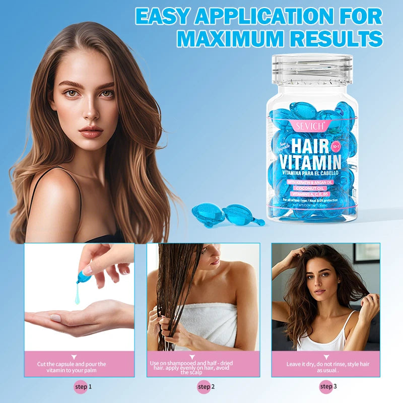 30Pcs Vitamin Leave-In Hair Care
