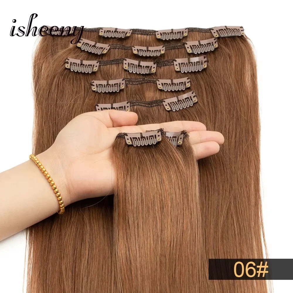 Highlight Clip in Human Hair Extensions