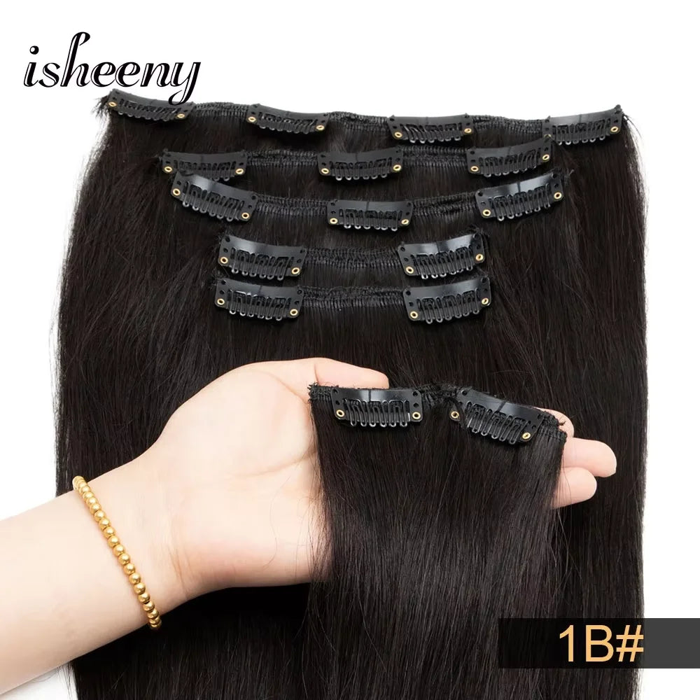 Highlight Clip in Human Hair Extensions