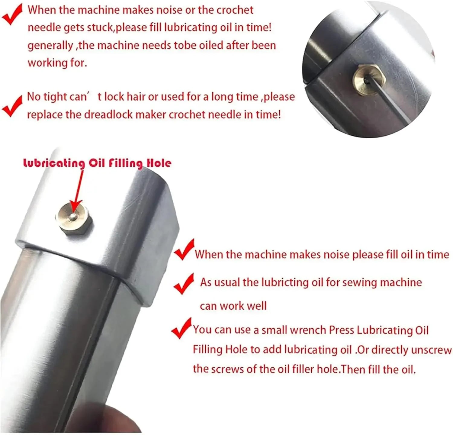 Electric Dreadlocks Machine