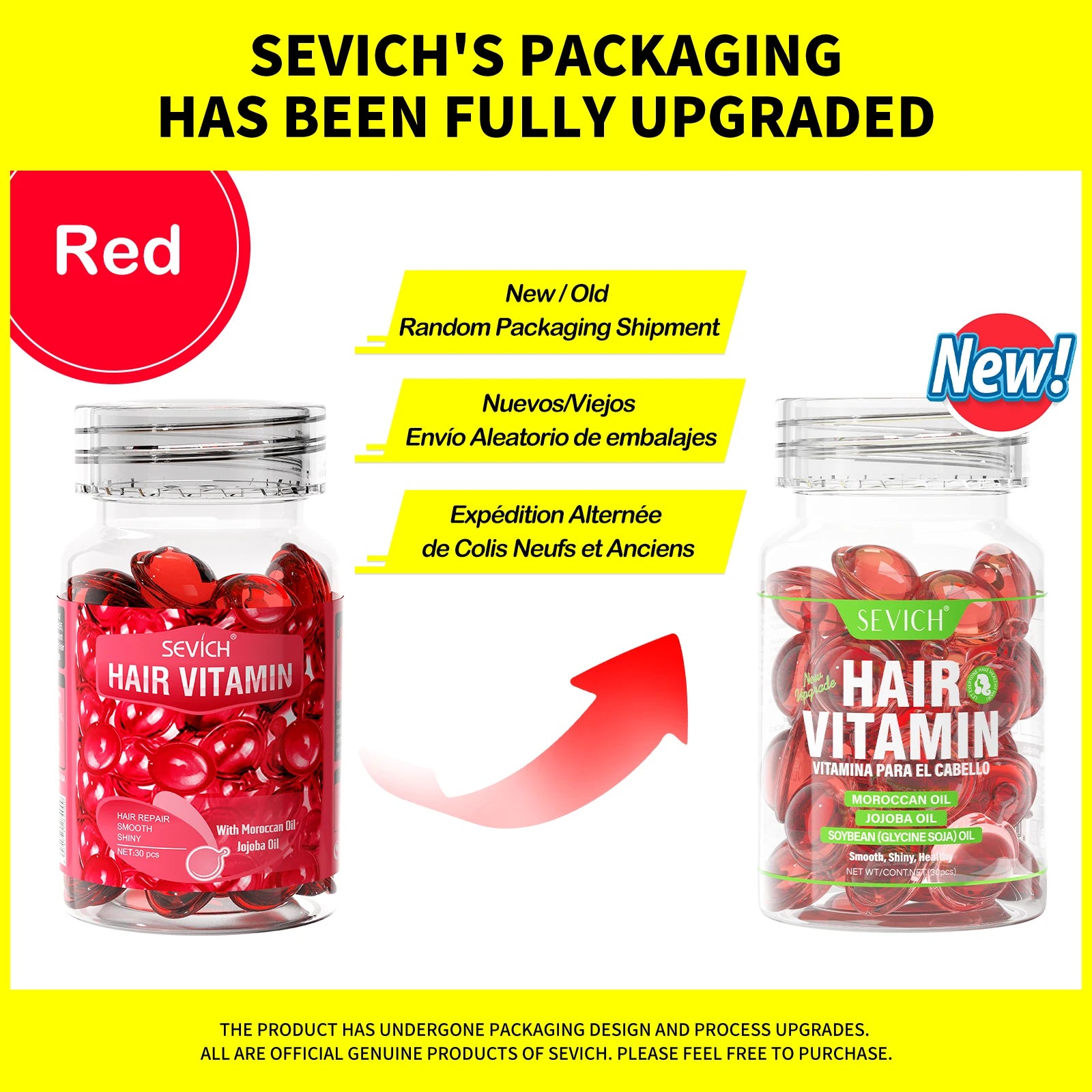 30Pcs Vitamin Leave-In Hair Care