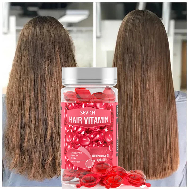 Keratin Vitamins Hair Capsules Hair Care