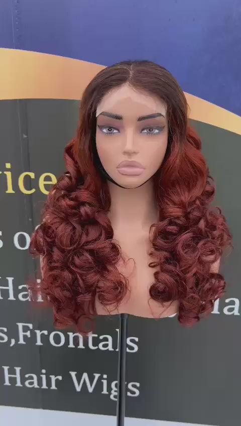 24 Inches Two Tone Closure Bounce