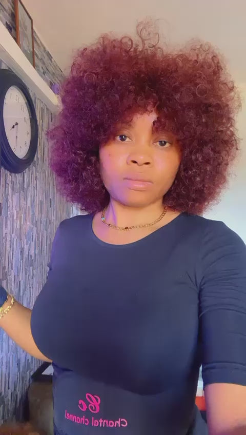 Sdd baby curls Afro curls wig 10 inches long