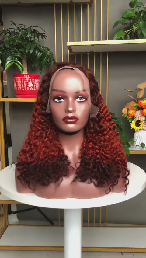 SDD Full Frontal Burmese Curls Three Tone Color 18 Inches long
