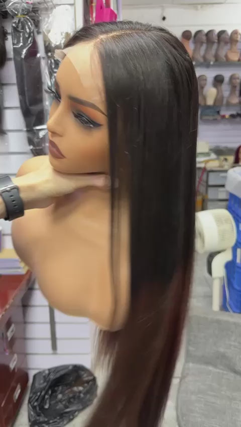 Virgin silky straight  Two tone colour  26 inches